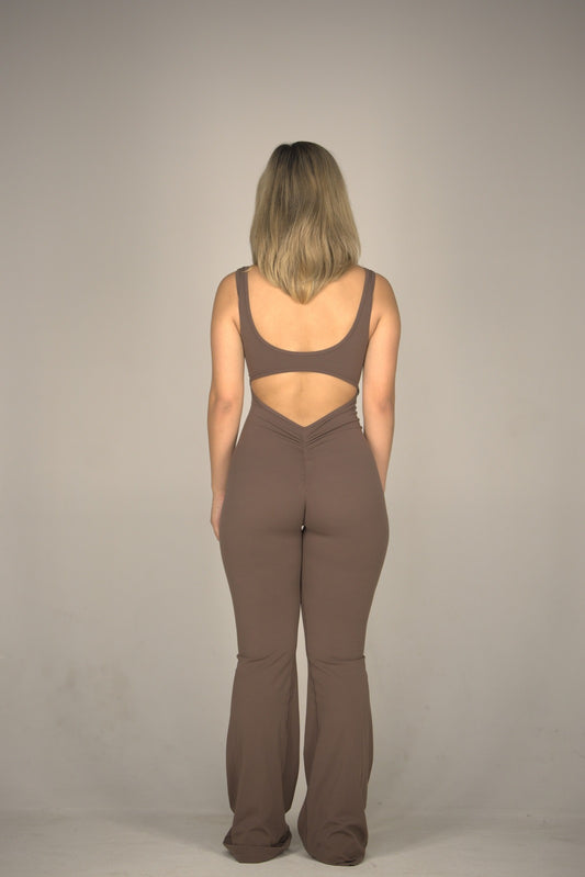 Brown Chumami Jumpsuit